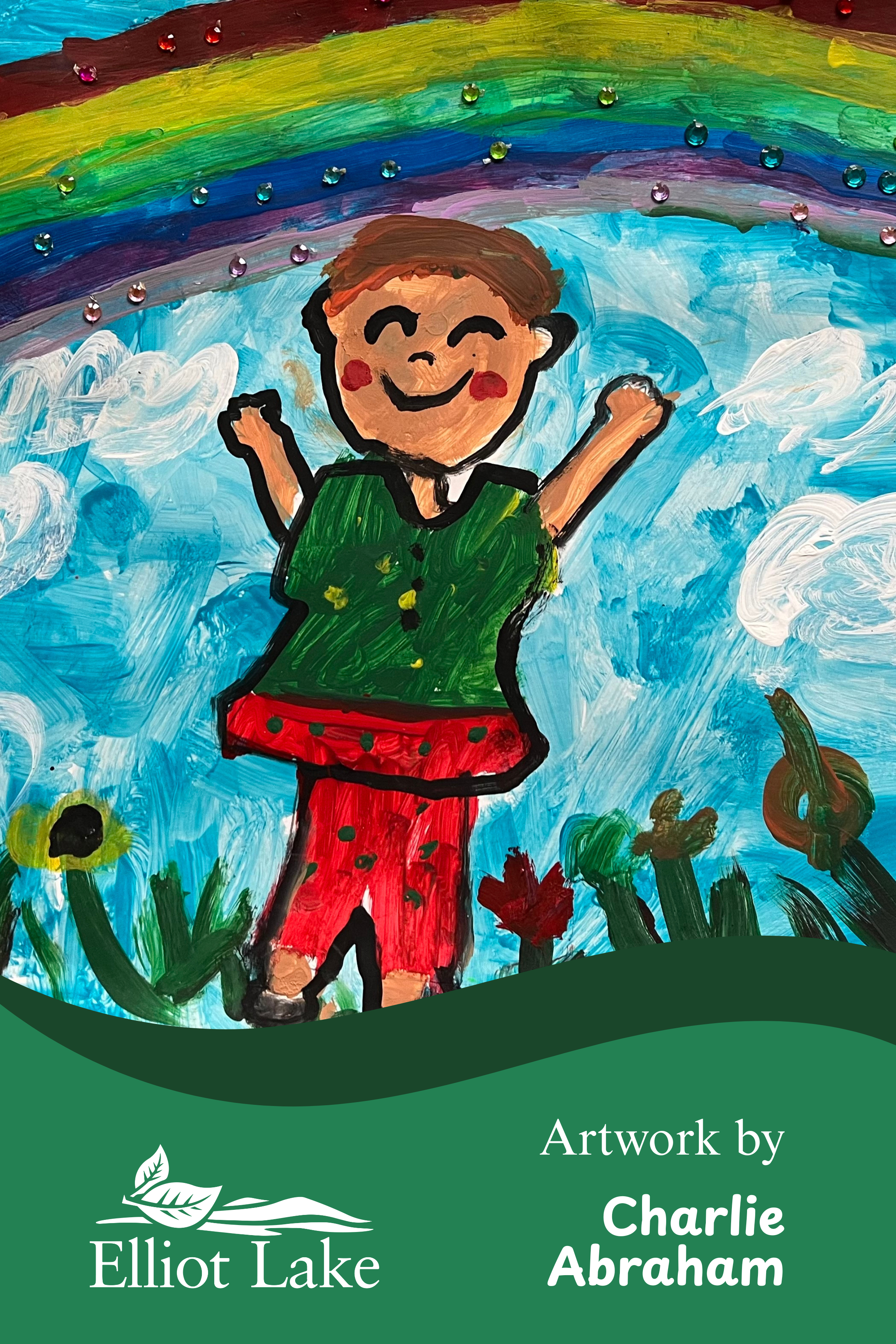 Charlie Abraham's Happy Day Banner