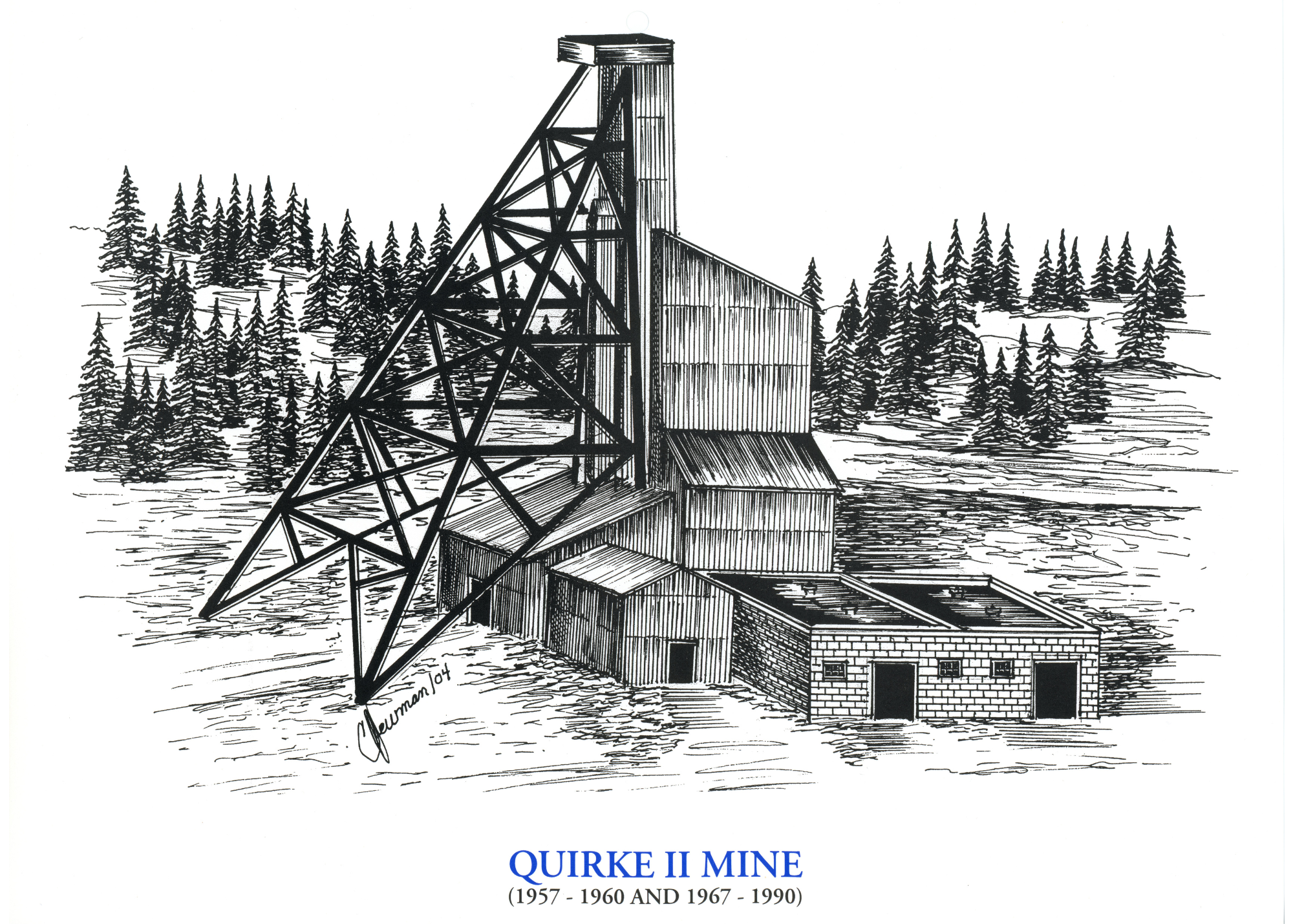 Artwork of Quirke II Mine