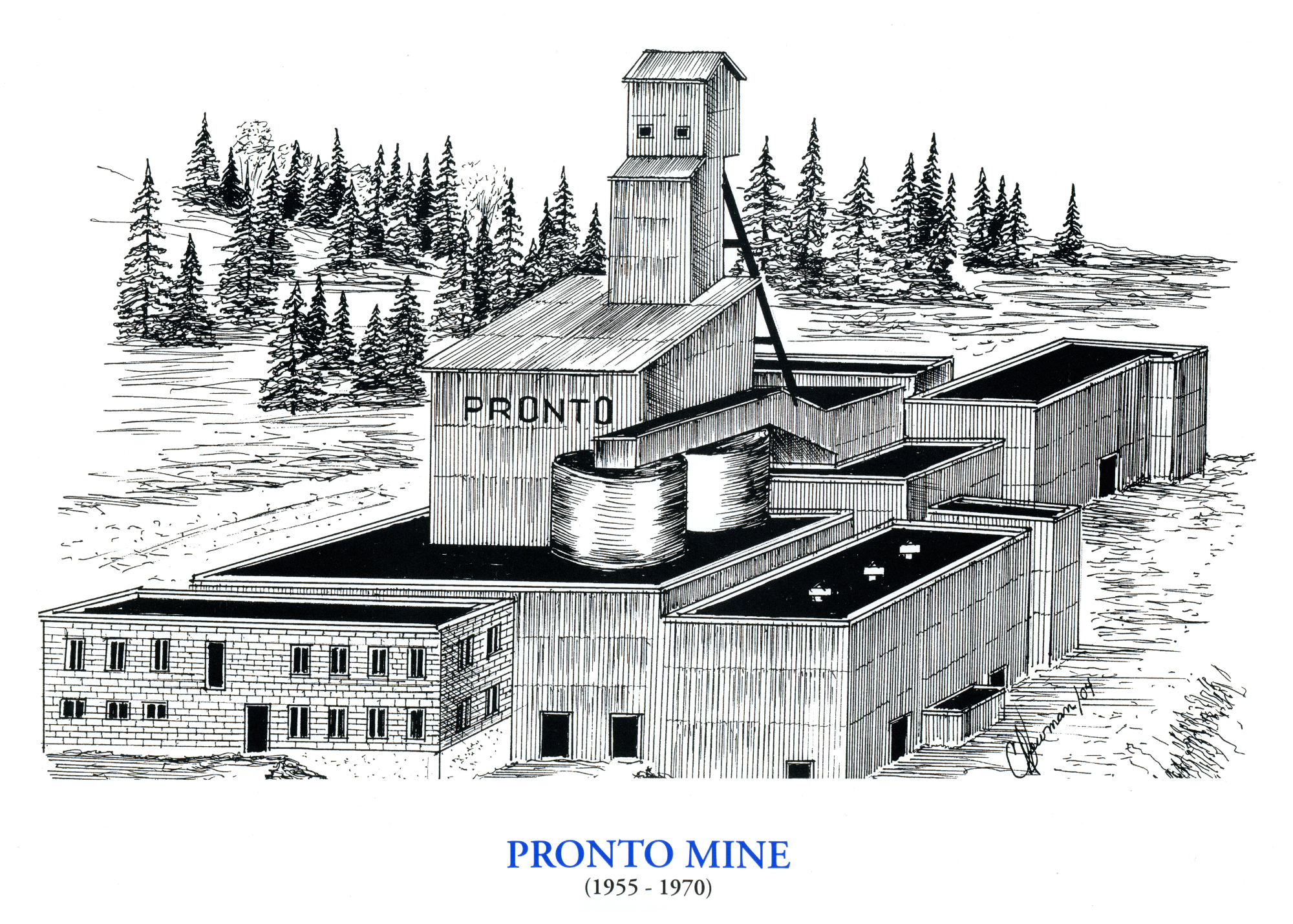 Artwork of Pronto Mine