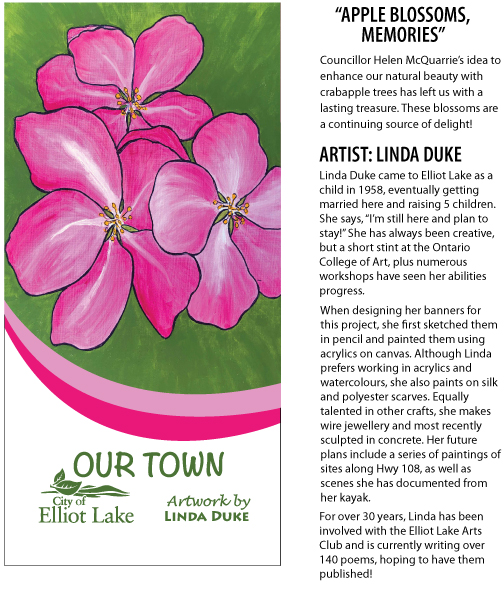 Linda Duke Apple Blossoms, Memories