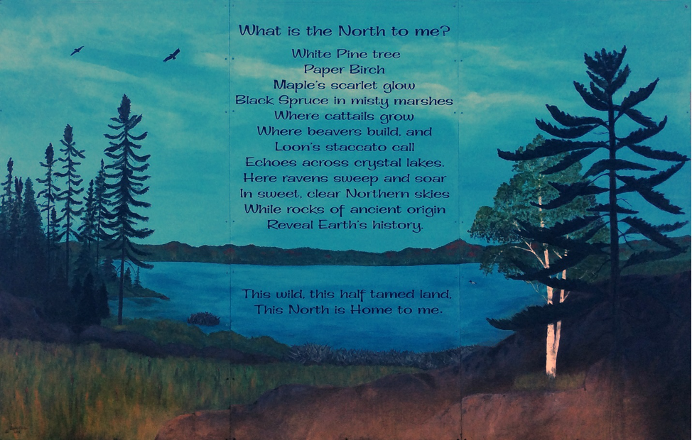 What is the North to Me? Mural
