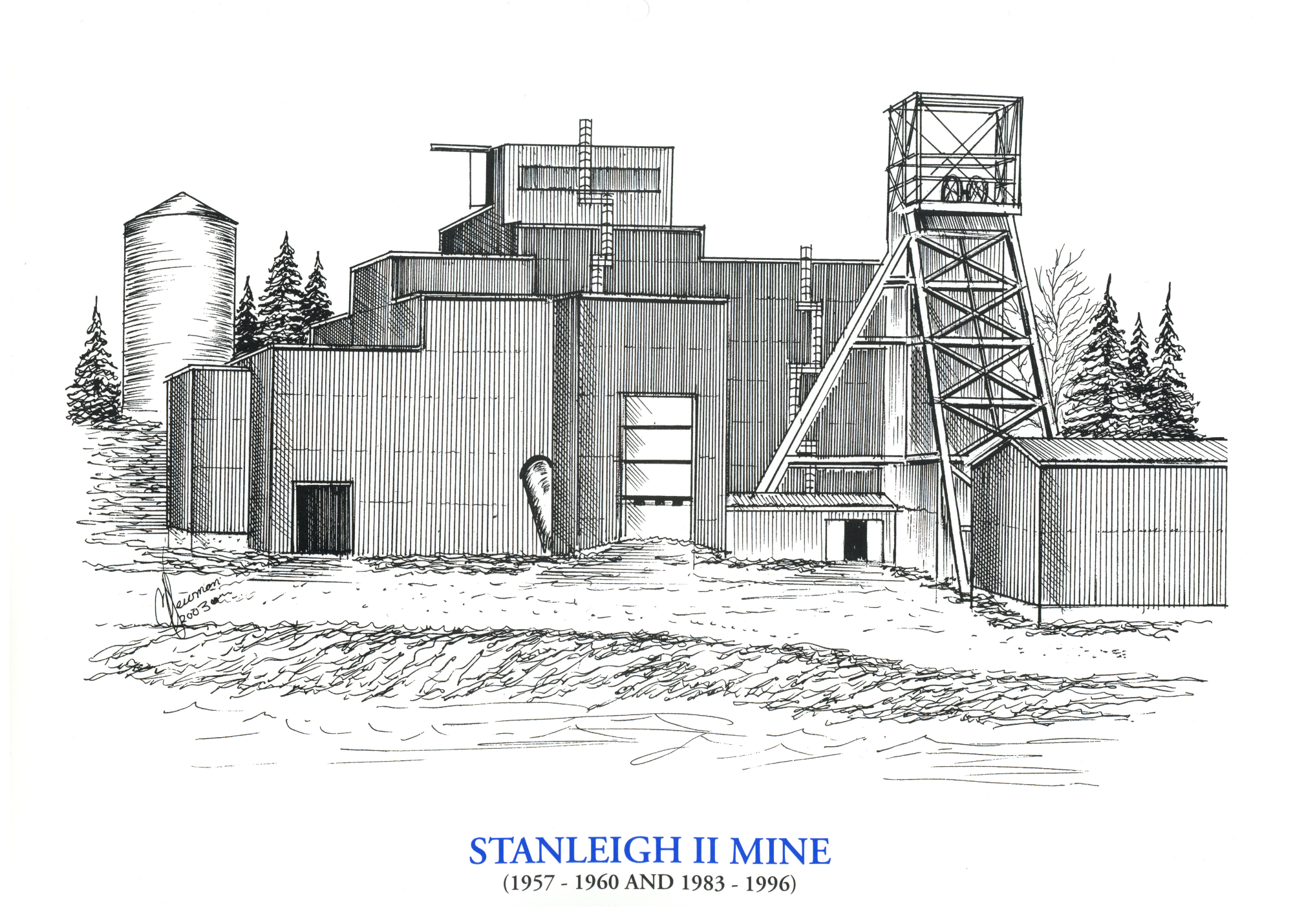 Artwork of Stanleigh II Mine