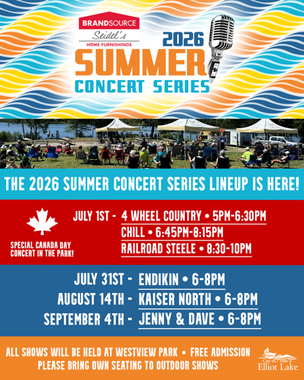 summer concert series lineup poster