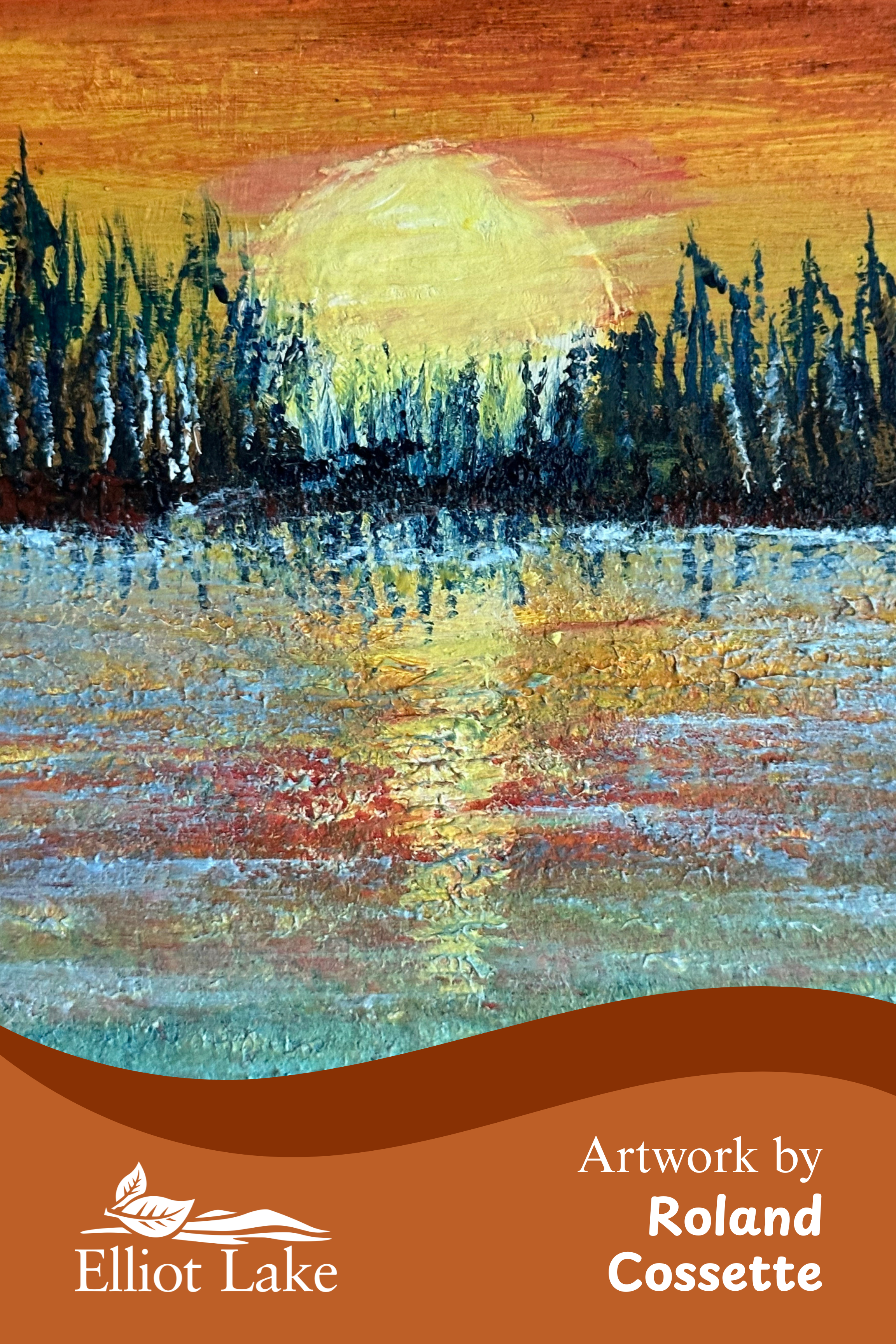Roland Cossette's Sunset Banner